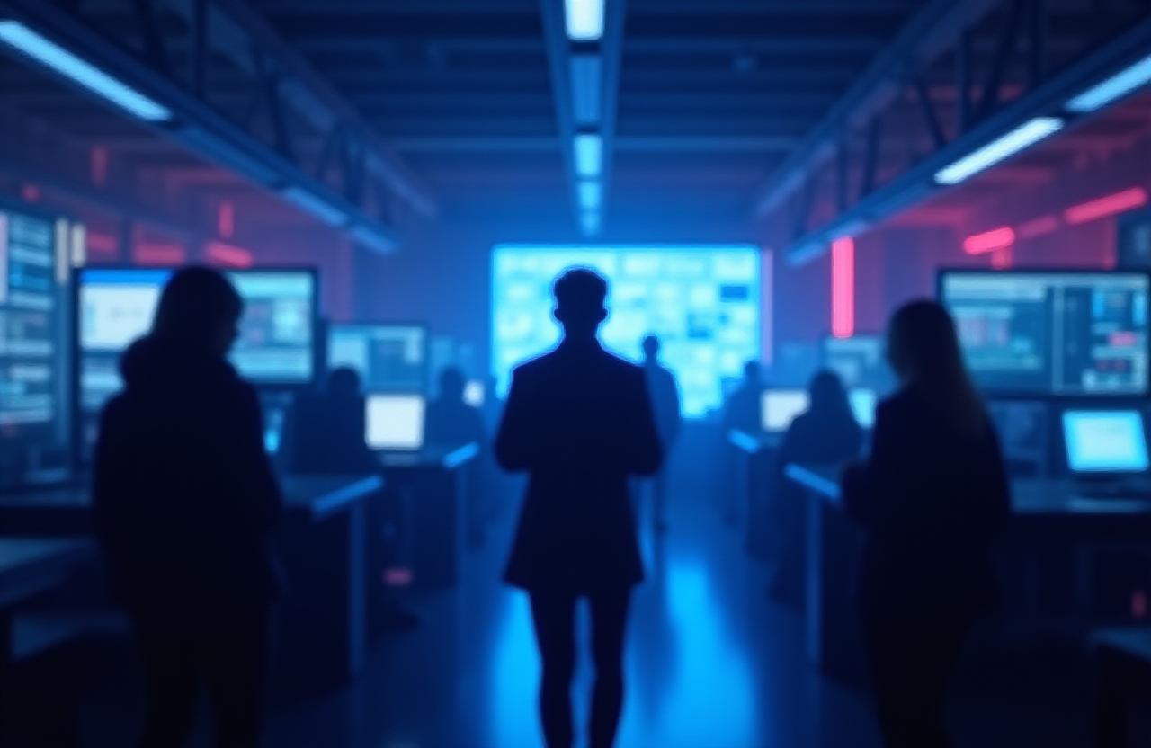 Futuristic startup vision banner